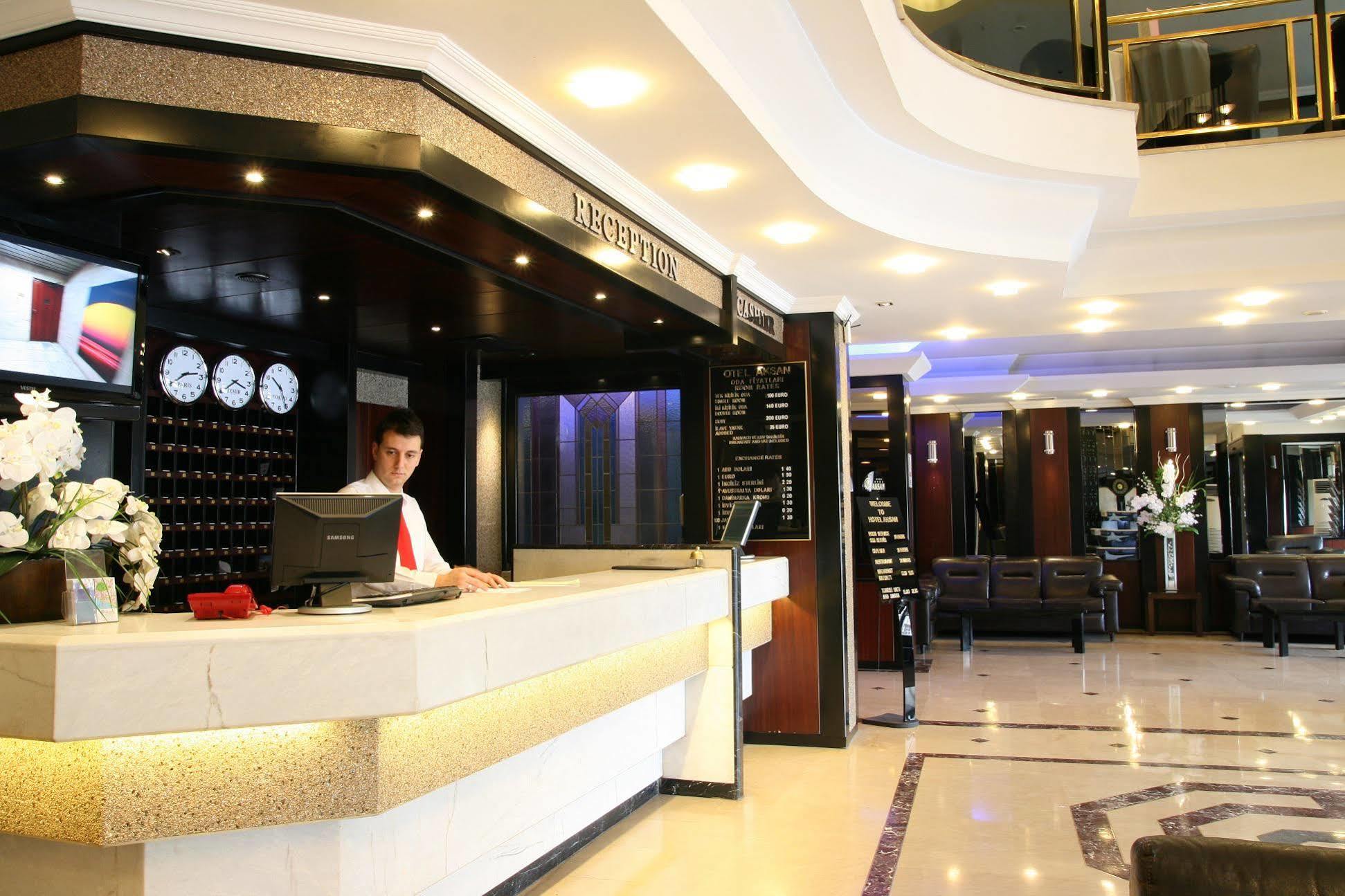 Aksan Hotel Izmir Exteriör bild